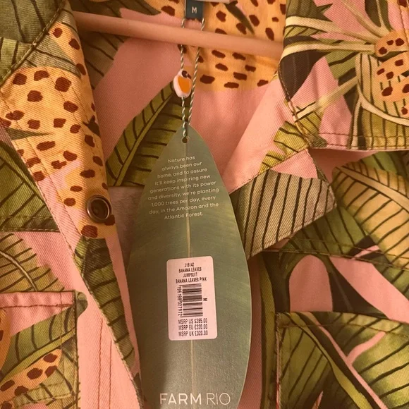 FARM Rio Tropical Leaf Jumpsuit - Picture 5 of 6